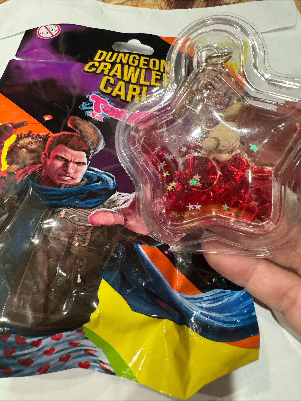 Dungeon Crawler Carl Tsunameez collectible keychain Samantha